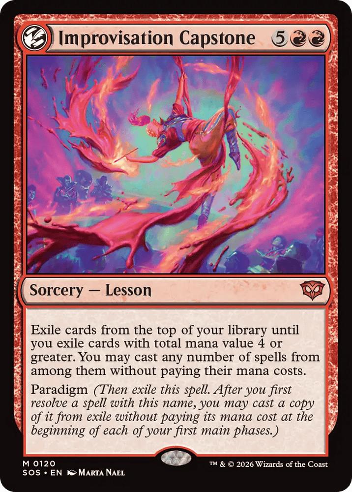 Improvisation Capstone [Secrets of Strixhaven]
