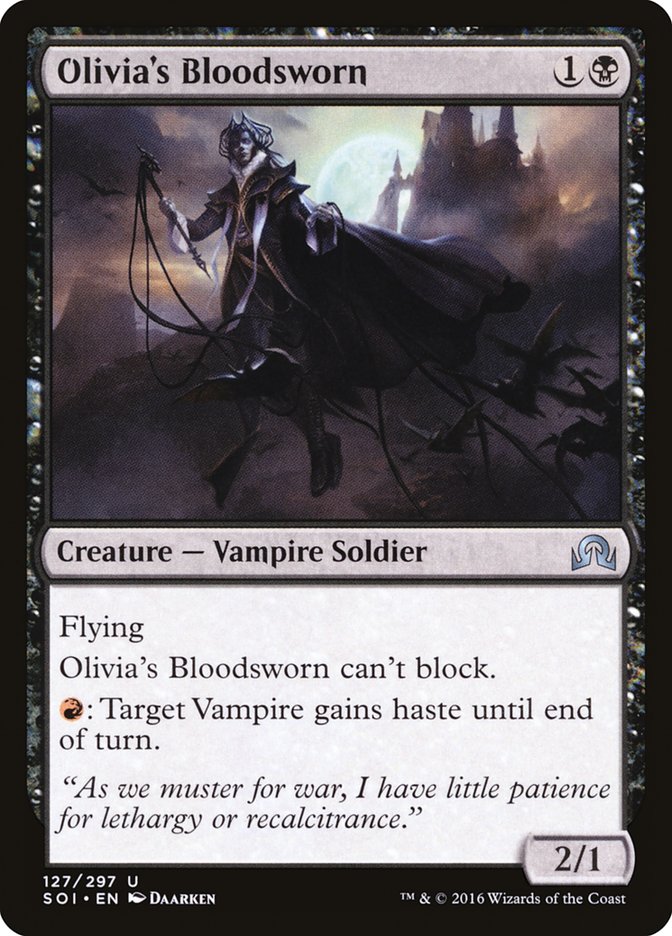 Olivia's Bloodsworn [Shadows over Innistrad] Magic: The Gathering