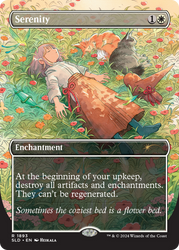 Serenity (Rainbow Foil) [Secret Lair Drop Series] Magic: The Gathering