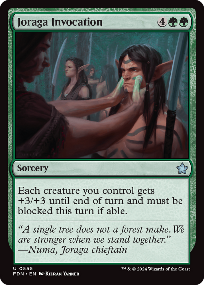 Joraga Invocation [Foundations] Magic: The Gathering