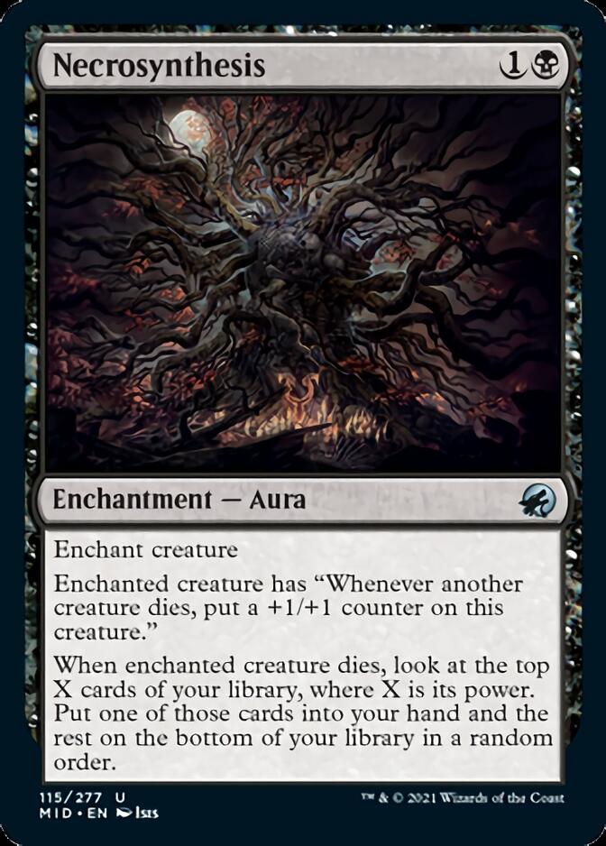 Necrosynthesis [Innistrad: Midnight Hunt] Magic: The Gathering