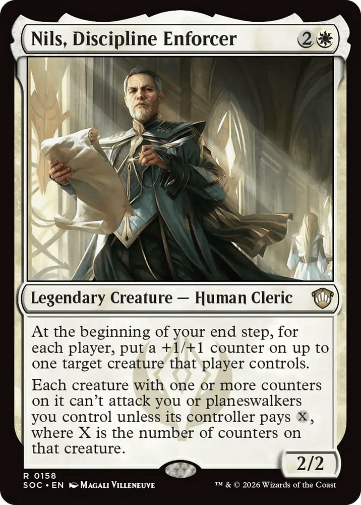 Nils, Discipline Enforcer [Secrets of Strixhaven Commander]