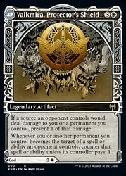 Reidane, God of the Worthy // Valkmira, Protector's Shield (Showcase) [Kaldheim] Magic: The Gathering