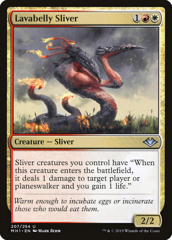 Lavabelly Sliver [Modern Horizons] Magic: The Gathering