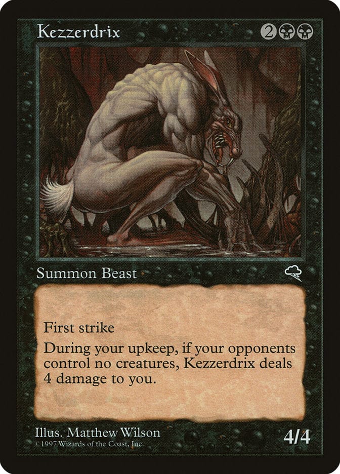 Kezzerdrix [Tempest] Magic: The Gathering