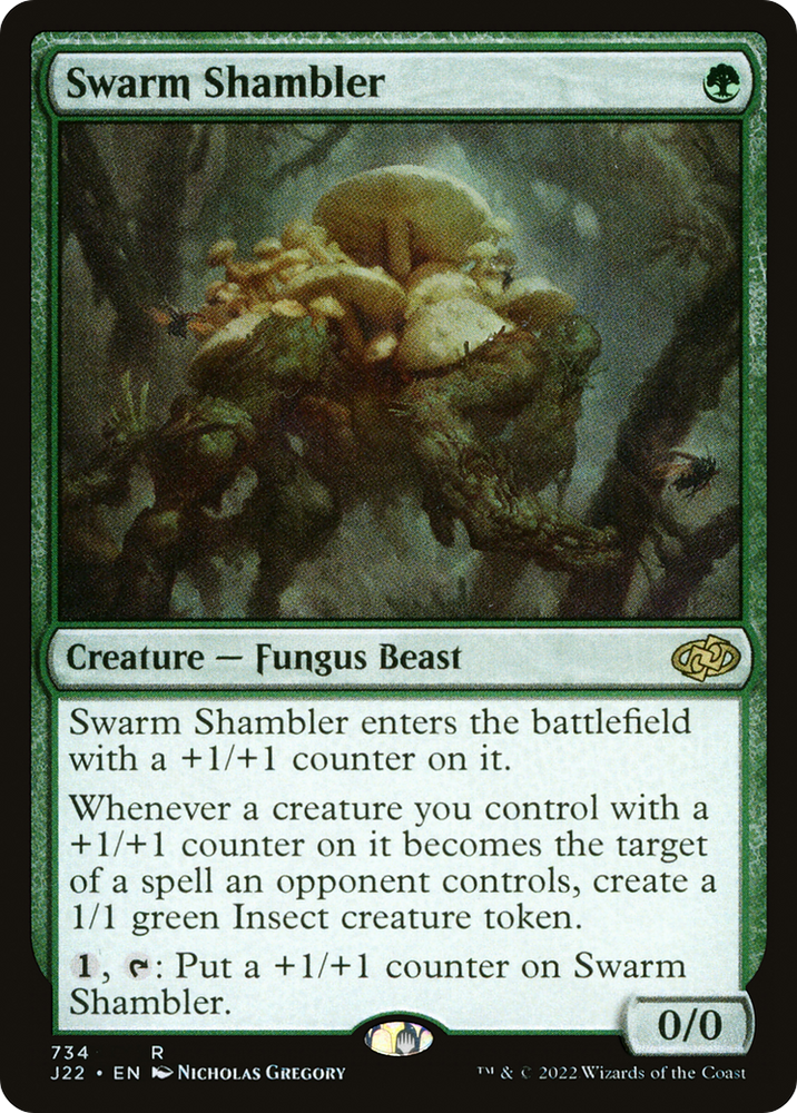 Swarm Shambler [Jumpstart 2022] Magic: The Gathering