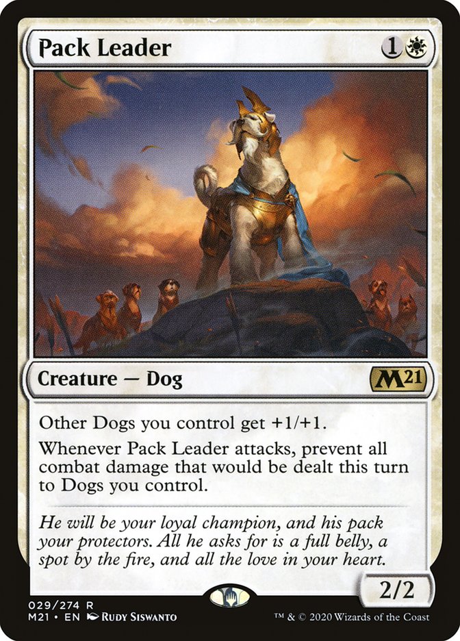 Pack Leader (029/274) [Core Set 2021] Magic: The Gathering