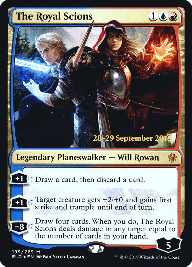 The Royal Scions [Throne of Eldraine Prerelease Promos] Magic: The Gathering