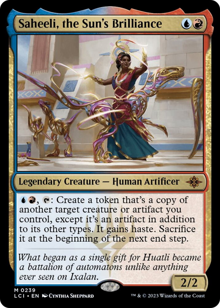Saheeli, the Sun's Brilliance [The Lost Caverns of Ixalan] Magic: The Gathering