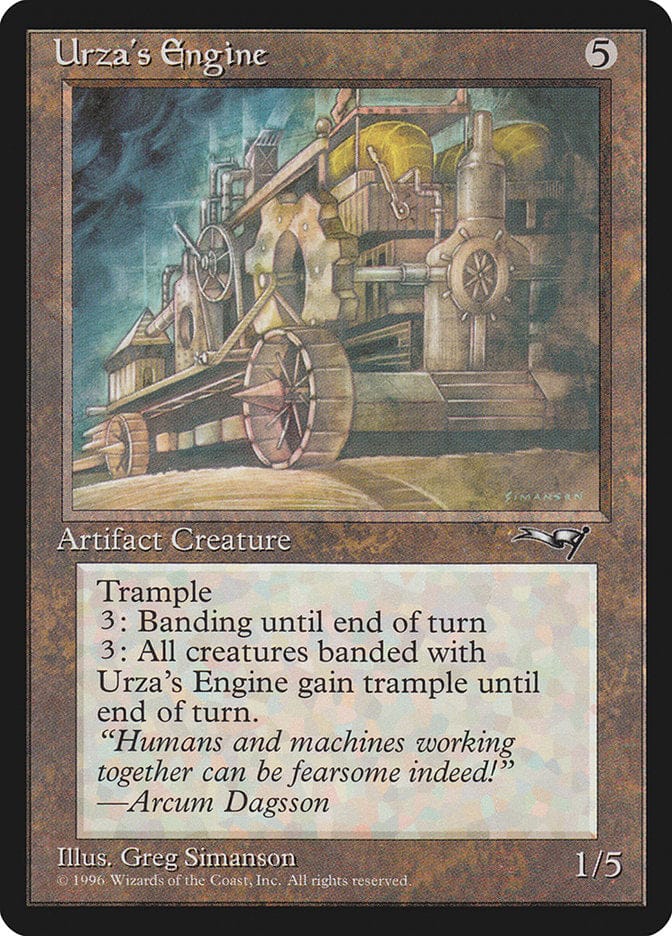 Urza's Engine [Alliances] Magic: The Gathering
