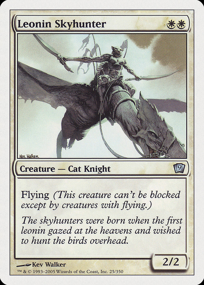 Leonin Skyhunter [Ninth Edition] Magic: The Gathering