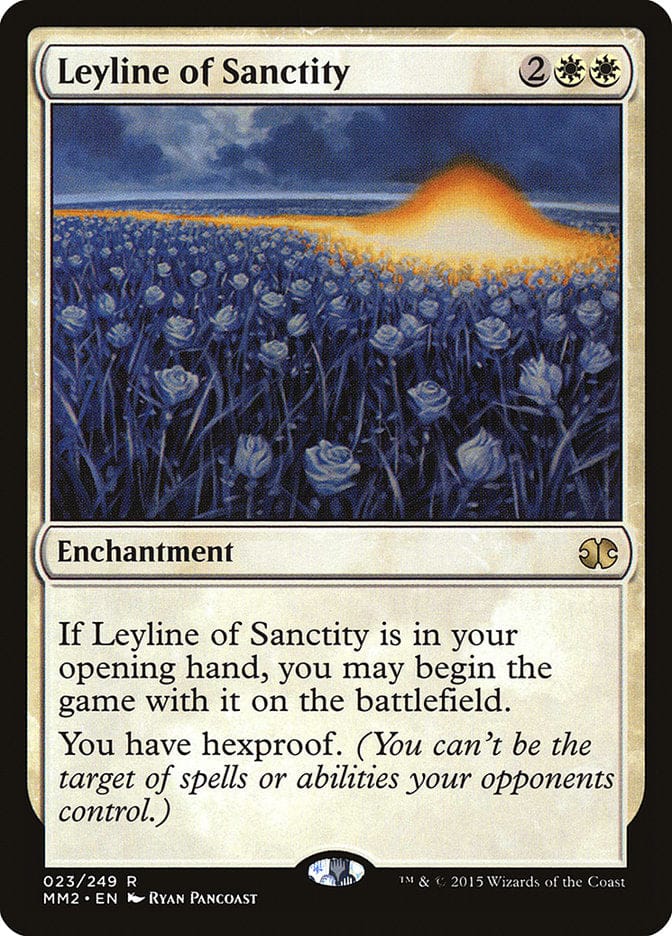 Leyline of Sanctity [Modern Masters 2015] Magic: The Gathering
