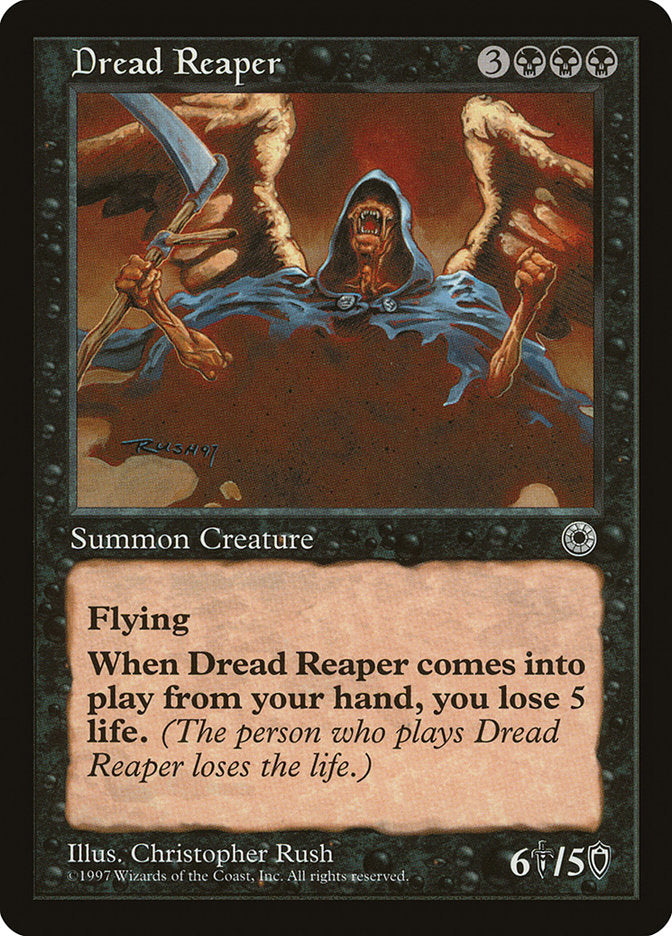 Dread Reaper [Portal] Magic: The Gathering
