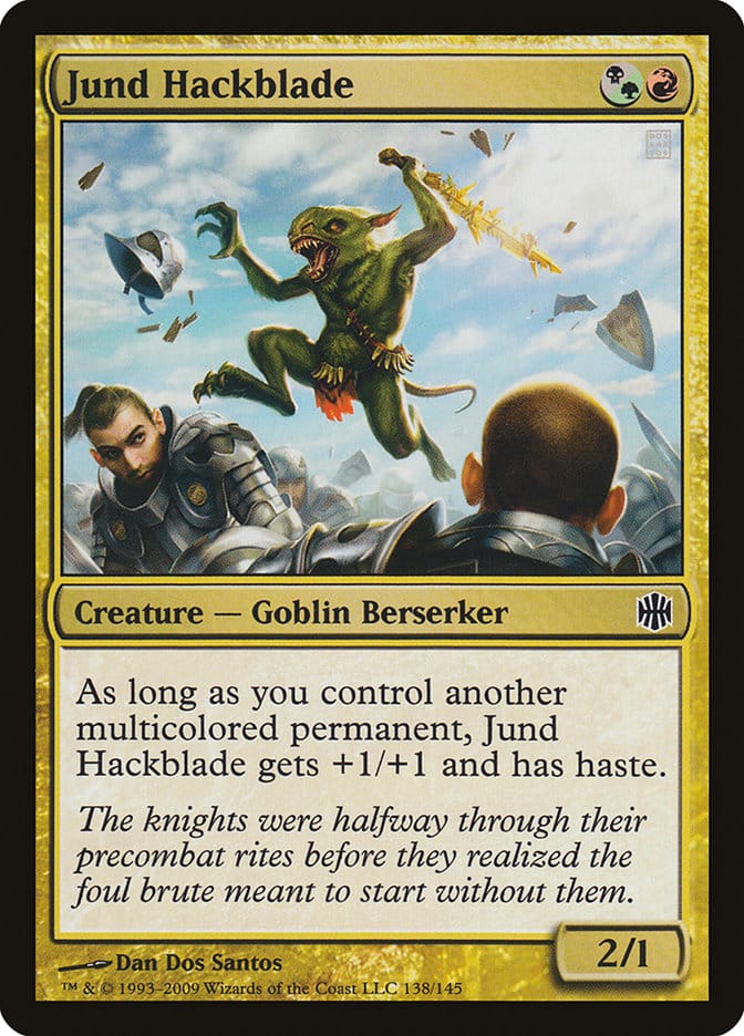 Jund Hackblade [Alara Reborn] Magic: The Gathering