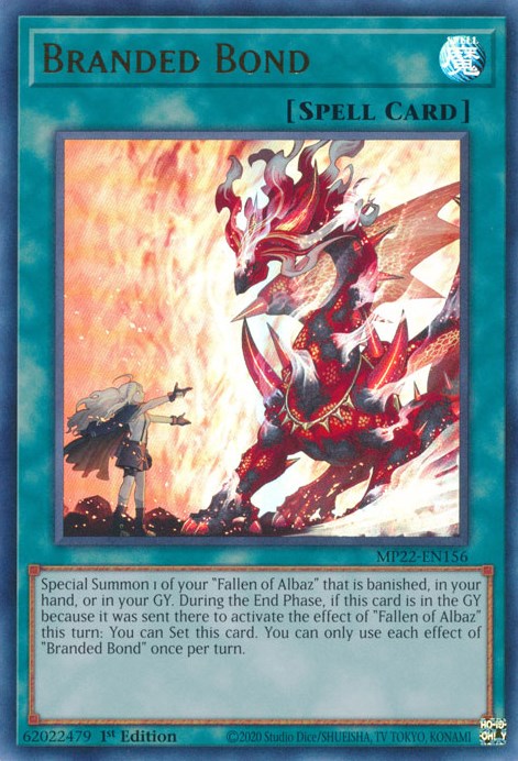 Branded Bond [MP22-EN156] Ultra Rare - Yugioh Cards For Your TCG Needs!