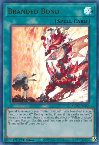 Branded Bond [MP22-EN156] Ultra Rare - Yugioh Cards For Your TCG Needs!