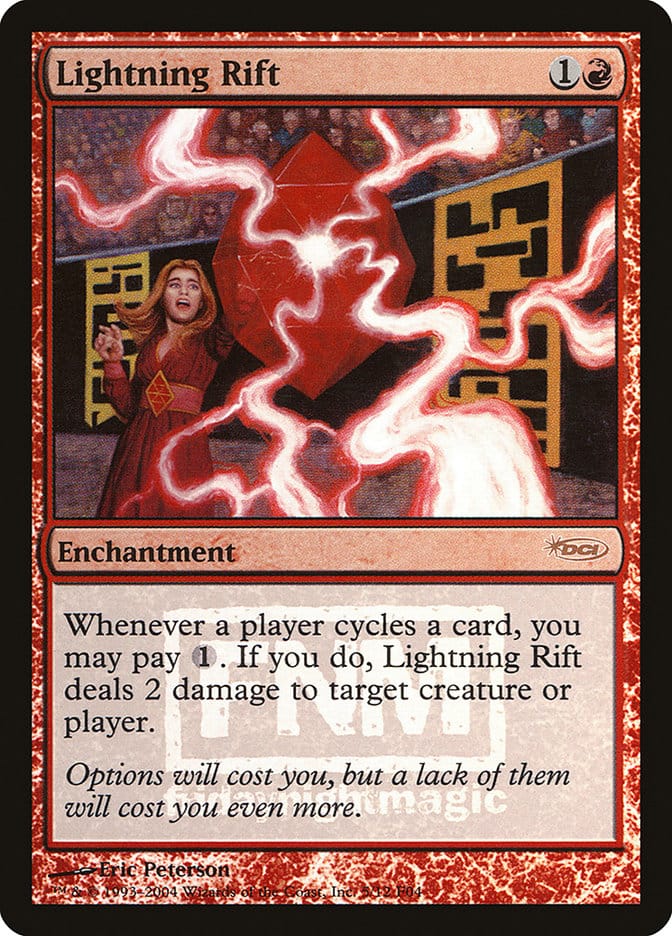 Lightning Rift [Friday Night Magic 2004] Magic: The Gathering