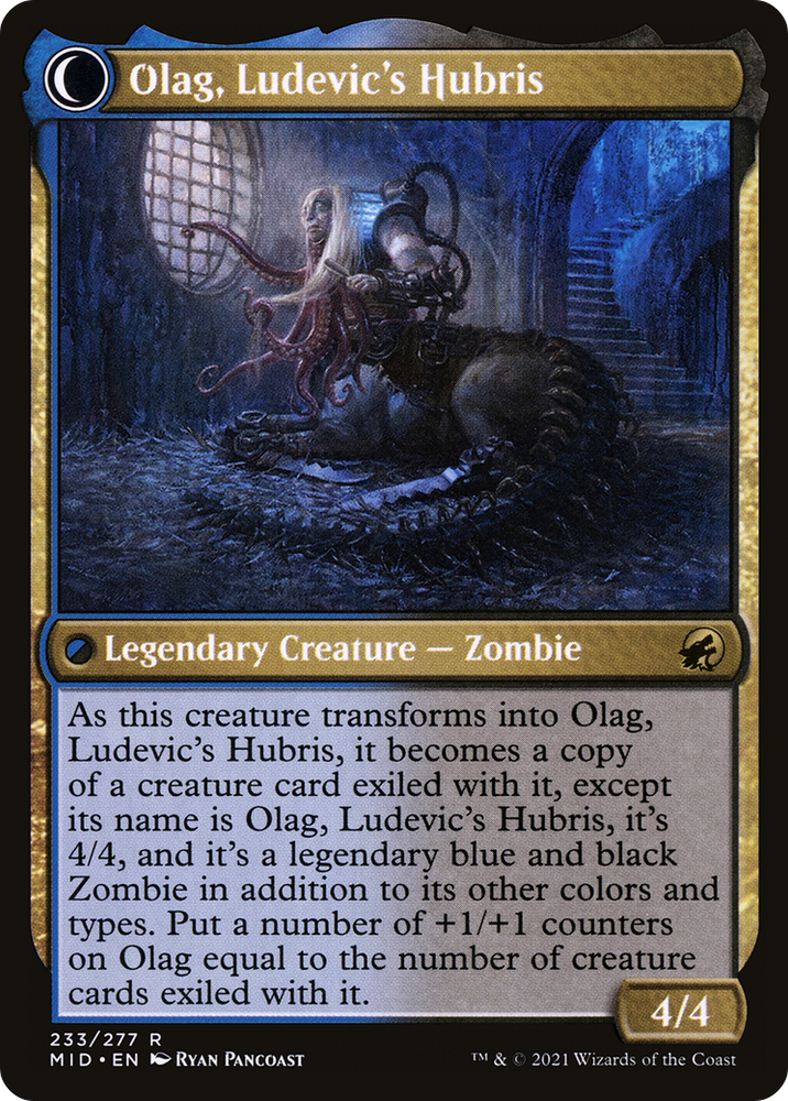 Ludevic, Necrogenius // Olag, Ludevic's Hubris [Secret Lair: From Cute to Brute] Magic: The Gathering