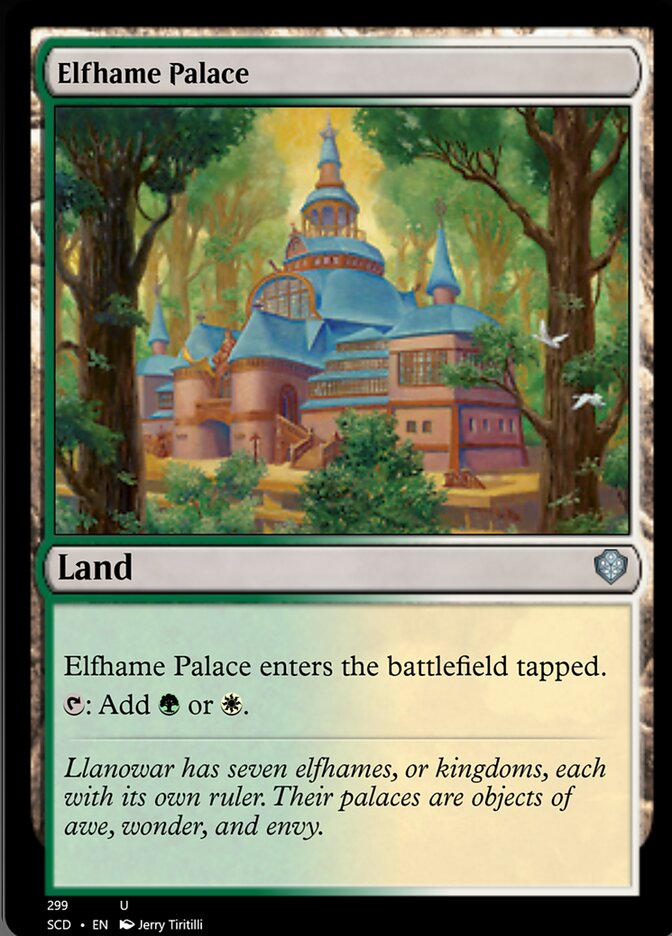 Elfhame Palace [Starter Commander Decks] Magic: The Gathering
