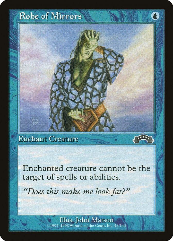 Robe of Mirrors [Exodus] Magic: The Gathering