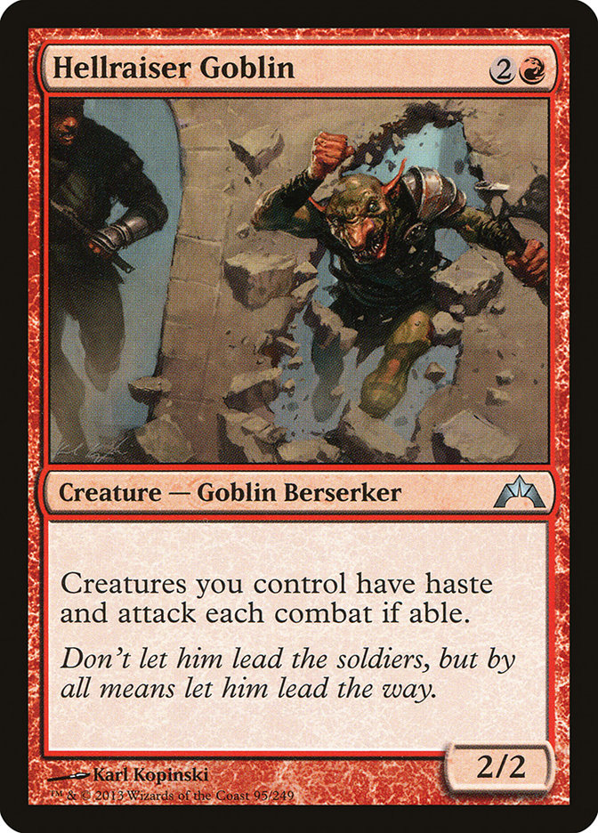 Hellraiser Goblin [Gatecrash] Magic: The Gathering