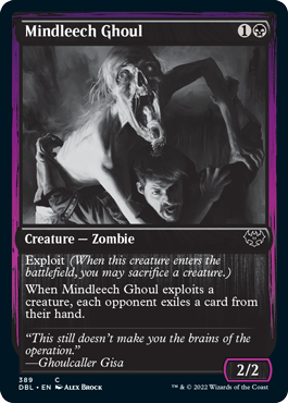 Mindleech Ghoul [Innistrad: Double Feature] Magic: The Gathering