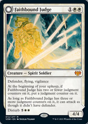 Faithbound Judge // Sinner's Judgment [Innistrad: Crimson Vow] Magic: The Gathering