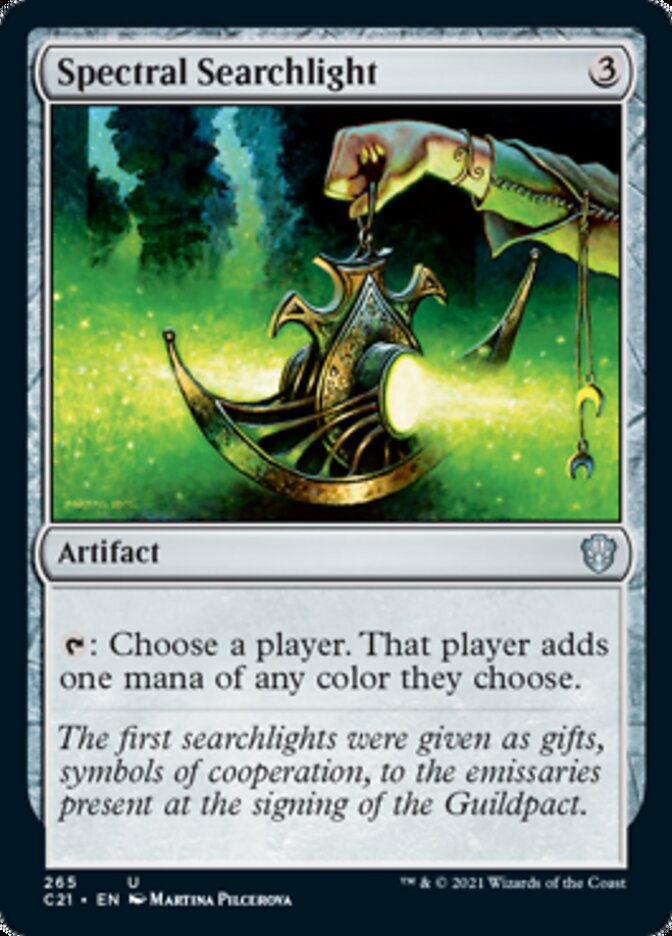 Spectral Searchlight [Commander 2021] Magic: The Gathering