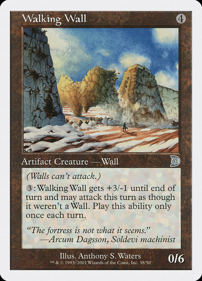 Walking Wall [Deckmasters] Magic: The Gathering