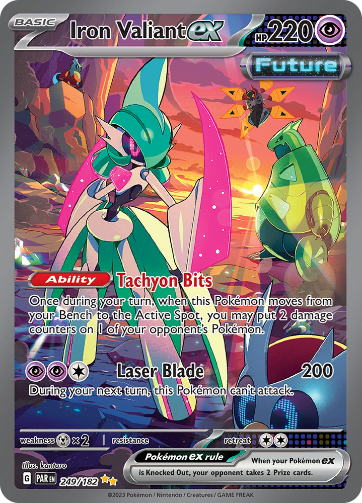 Iron Valiant ex (249/182) [Scarlet & Violet: Paradox Rift] Pokémon