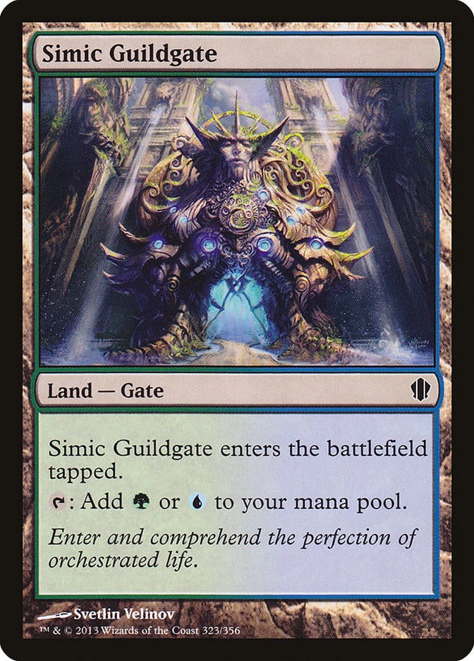 Simic Guildgate [Commander 2013] Magic: The Gathering