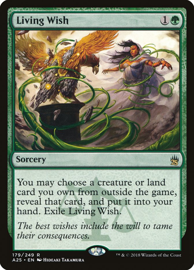 Living Wish [Masters 25] Magic: The Gathering