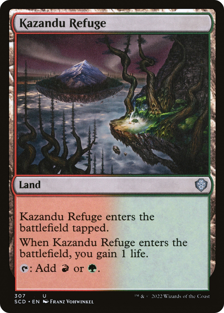 Kazandu Refuge [Starter Commander Decks] Magic: The Gathering