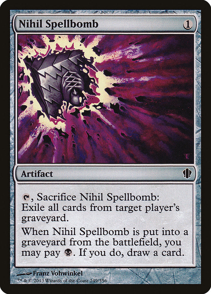Nihil Spellbomb [Commander 2013] Magic: The Gathering