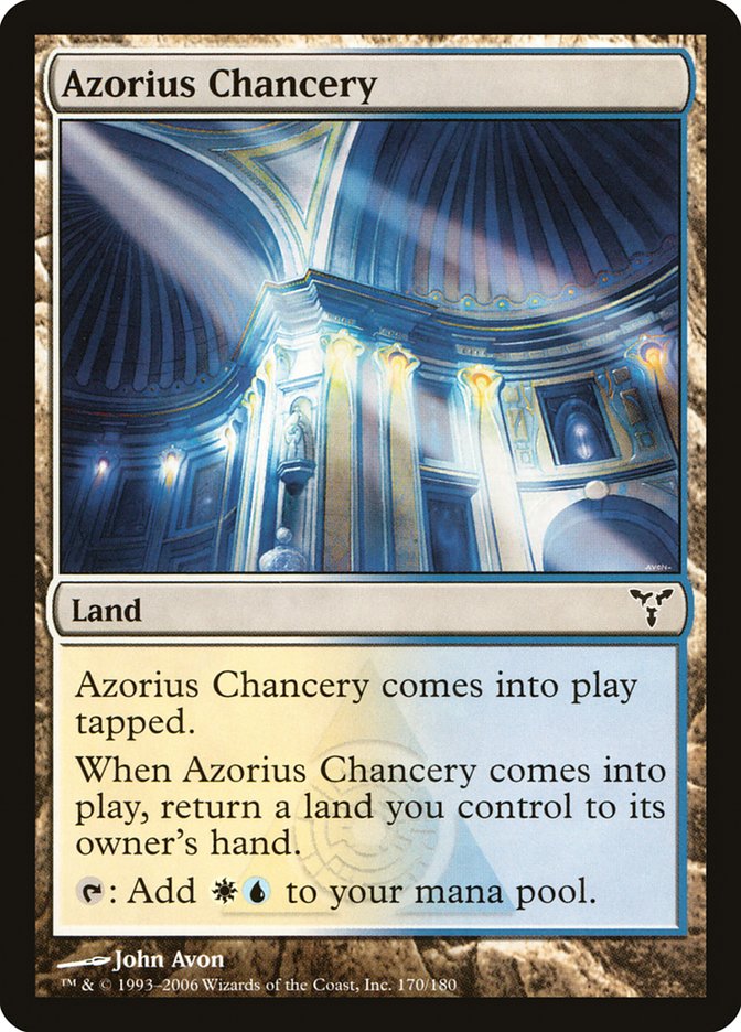 Azorius Chancery [Dissension] Magic: The Gathering