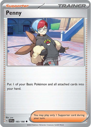 Penny (183/198) [Scarlet & Violet: Base Set] - Pokemon Cards For Your TCG Needs!