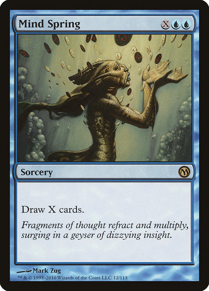 Mind Spring [Duels of the Planeswalkers] Magic: The Gathering