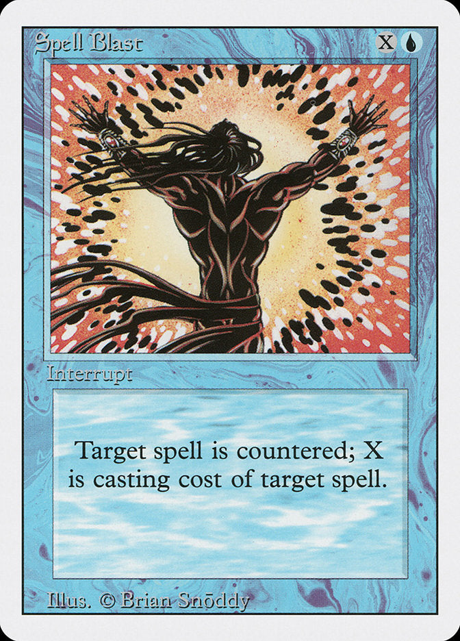 Spell Blast [Revised Edition] Magic: The Gathering