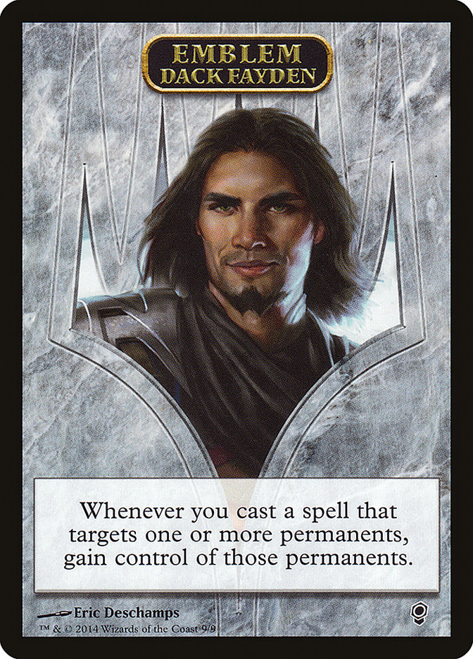 Dack Fayden Emblem [Conspiracy Tokens] Magic: The Gathering