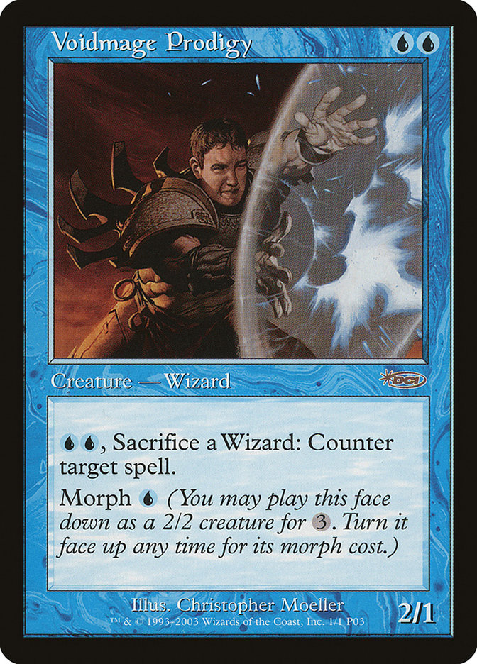 Voidmage Prodigy [Magic Player Rewards 2003] Magic: The Gathering