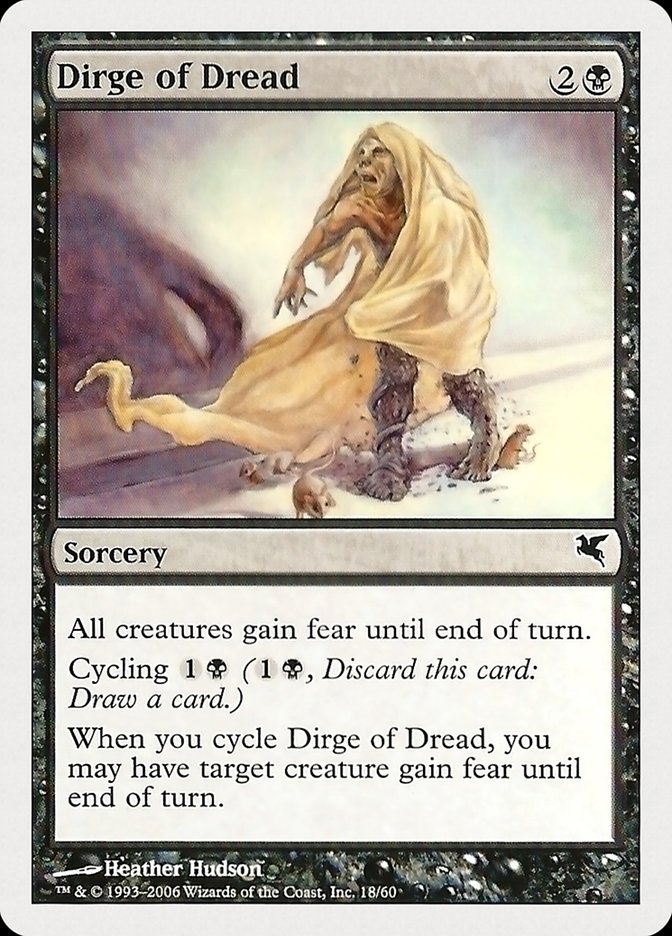 Dirge of Dread [Hachette UK] Magic: The Gathering