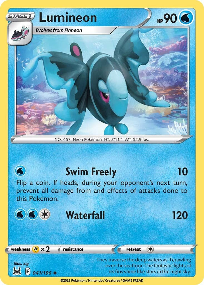 Lumineon (041/196) [Sword & Shield: Lost Origin] Pokémon