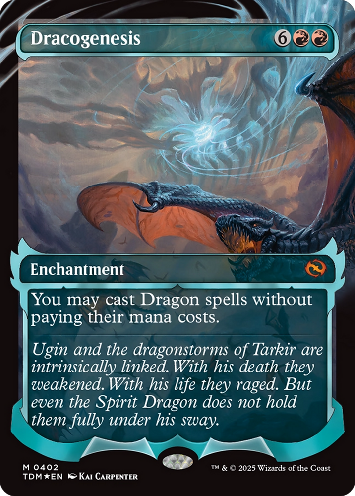 Dracogenesis (0402) (Showcase) [Tarkir: Dragonstorm] Magic: The Gathering