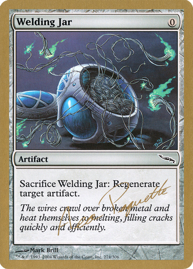 Welding Jar (Aeo Paquette) [World Championship Decks 2004] Magic: The Gathering