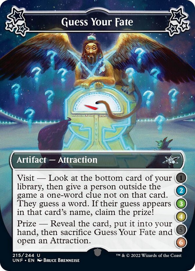 Guess Your Fate (2-3-4-6) [Unfinity] Magic: The Gathering