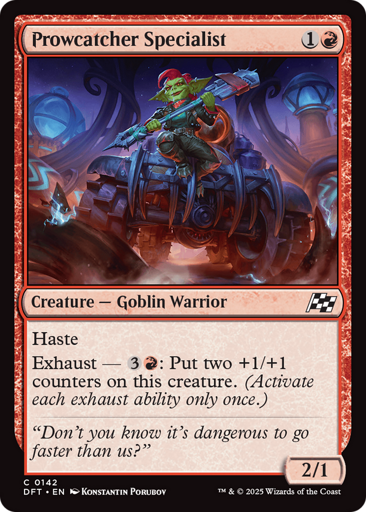 Prowcatcher Specialist [Aetherdrift] Magic: The Gathering