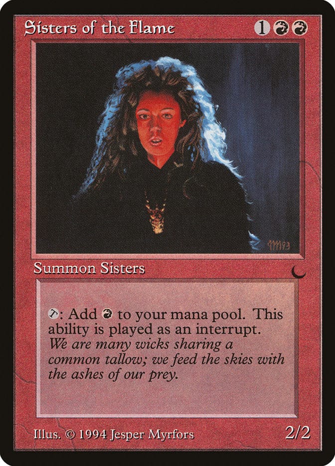 Sisters of the Flame [The Dark] Magic: The Gathering