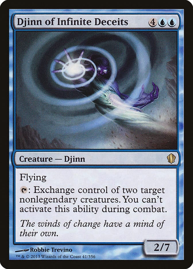 Djinn of Infinite Deceits [Commander 2013] Magic: The Gathering