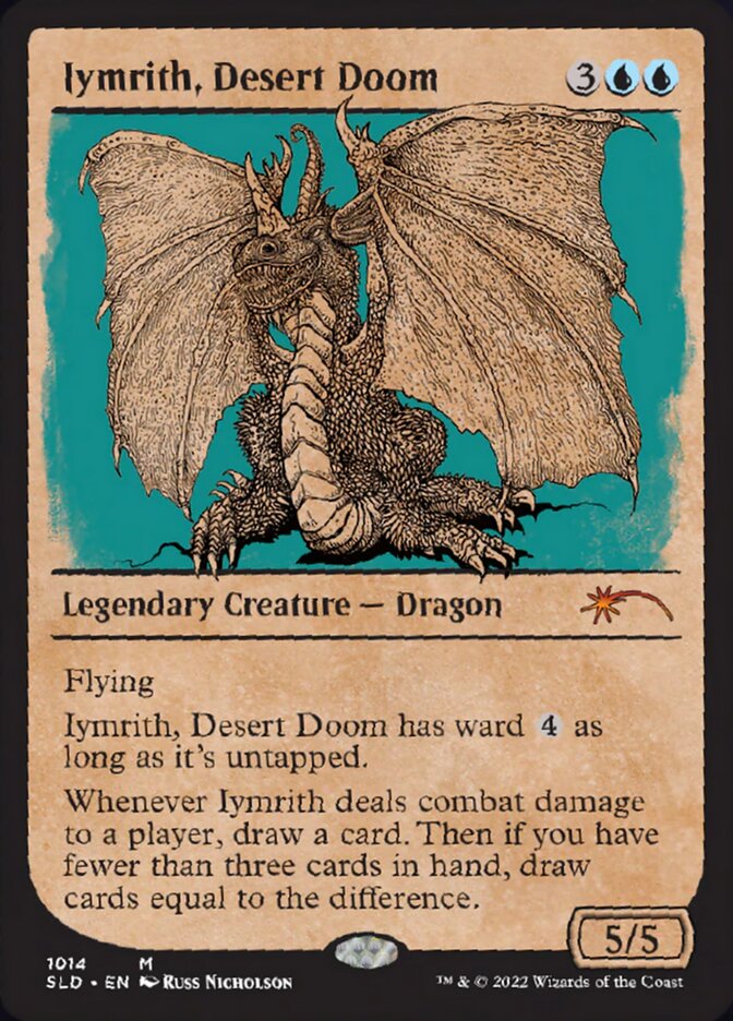 Iymrith, Desert Doom (Showcase) [Secret Lair Drop Series] Magic: The Gathering