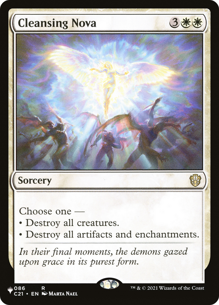 Cleansing Nova [Secret Lair: Angels] Magic: The Gathering